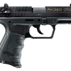Walther PK380 .380 ACP, 3.6" Barrel Black, 8 Round, 1 Mag