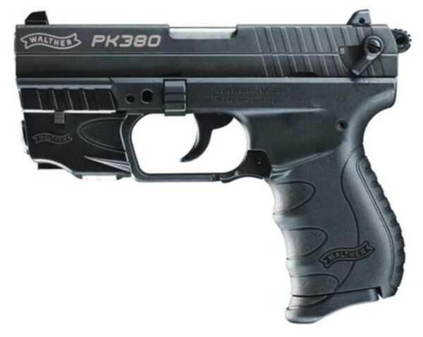 Walther PK380 .380 ACP, Laser 3.7" Barrel 8 Round, 1 Mag