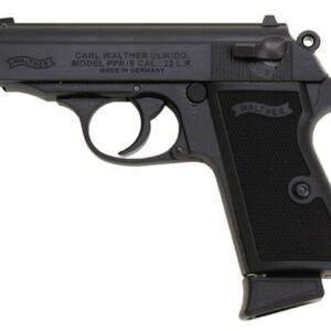 Walther PPK/S *Certified Used* .22 LR, 3.35" Barrel, Fixed Sights, Black, 10rd