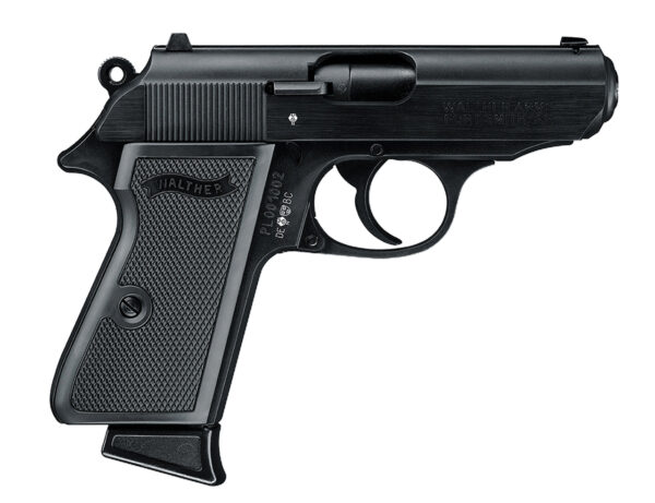 Walther PPK/S .22 L.R. Black 3.35" Barrel 10 Round, 1 Mag