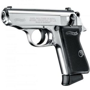 Walther PPK/S .22 L.R. 3" Barrel Nickel 10 Round, 1 Mag
