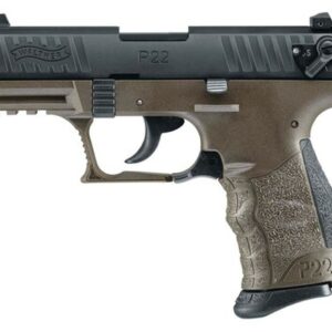 Walther P22 Military Pistol, 3.42", OD Green