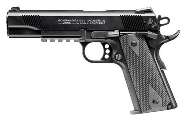 Walther Colt 1911 .22 L.R. Rail Gun Black 10 Round, 1 Mag