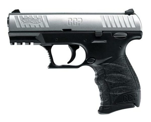 Walther CCP 9MM 3.54 Stainless, 8 Round, 2 Mags