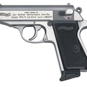 Walther PPK/S 380 ACP, Stainless, 2x7rd Mags