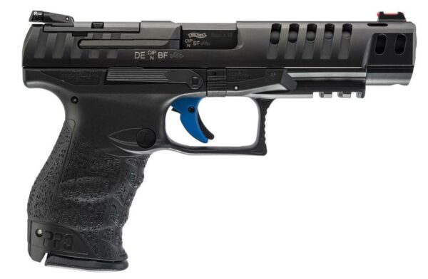 Walther PPQ M2 Q5 Match, 9mm, 5" Barrel, Target Sights, 3x15 Rd Mags