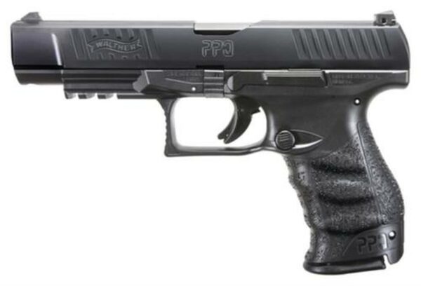 Walther PPQ M2 9mm, 5", 10rd, Black Tenifer Finish