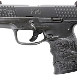 Walther PPS M2 9mm, 3.2" Barrel, XS F8 Night Sights, Black, 6rd/7rd