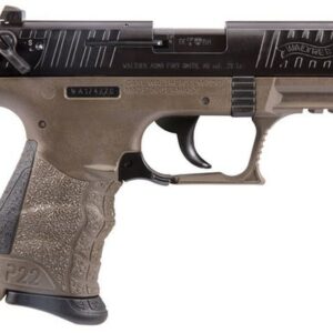 Walther P22, .22 LR, 3.42 Barrel", 10rd, Flat Dark Earth, California Compliant