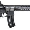 Hammerli Tac R1 AR-15 22 LR, 16" Threaded Barrel, MFT Minimalist Stock, M-LOK Handguard, Flip-Up Sights, 20Rd mag