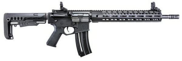 Hammerli Tac R1 AR-15 22 LR, 16" Threaded Barrel, MFT Minimalist Stock, M-LOK Handguard, Flip-Up Sights, 20Rd mag