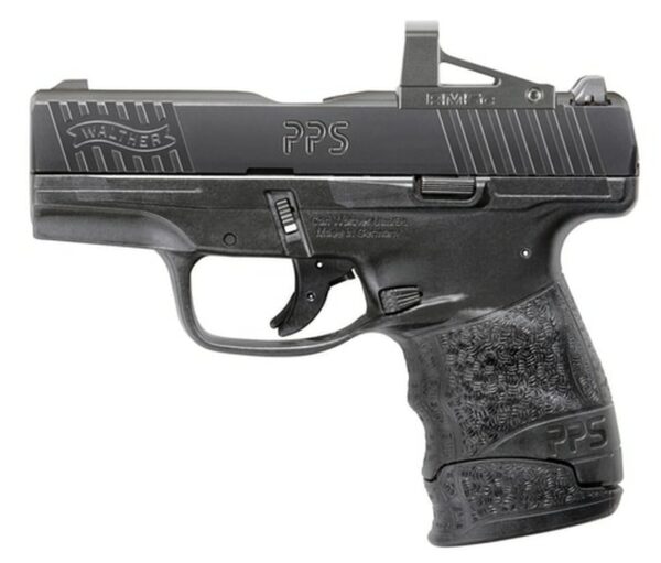 Walther PPS M2, Optic 9MM, 3.2" Barrel, RMSc Red Dot Optic 6 & 7rd Mag