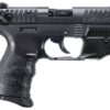 Walther P22 QD, .22 LR, 3.42" Barrel, Red Laser, Black, 10rd