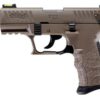 Walther P22 QD, .22 LR, 3.42" Barrel, 10rd, Manual Safety, Flat Dark Earth