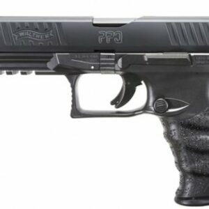 Walther PPQ M2 Double, 9mm, 5" Barrel, 15rd, Adjustable Sights, Black