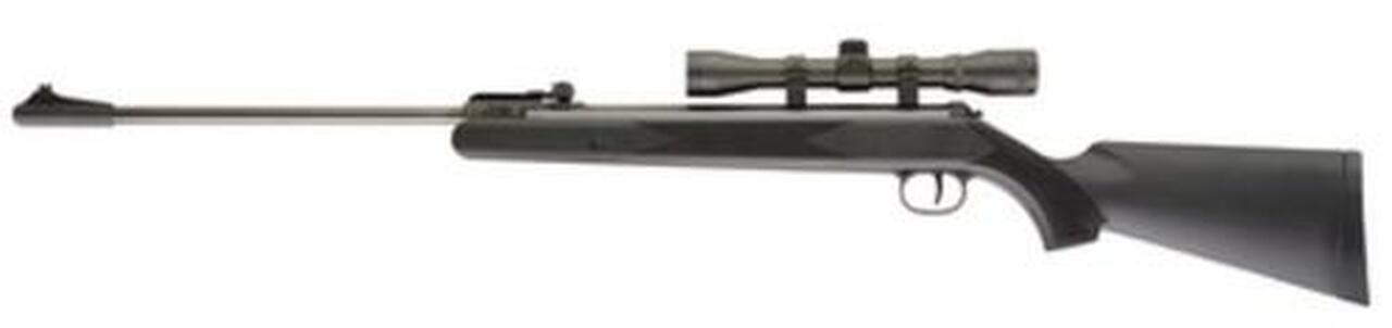 Umarex Ruger Blackhawk Air Rifle .177 Pellets, 18.7" Blued Barrel, Ambi Black Composite Stock, 4X32 Scope