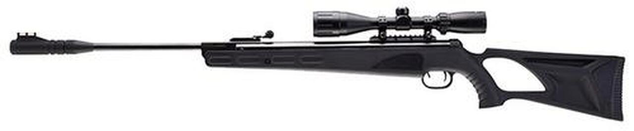 UMA Octane Air Rifle Kit Break Open .177 Pellet, 3-9x40mm Scope, Black