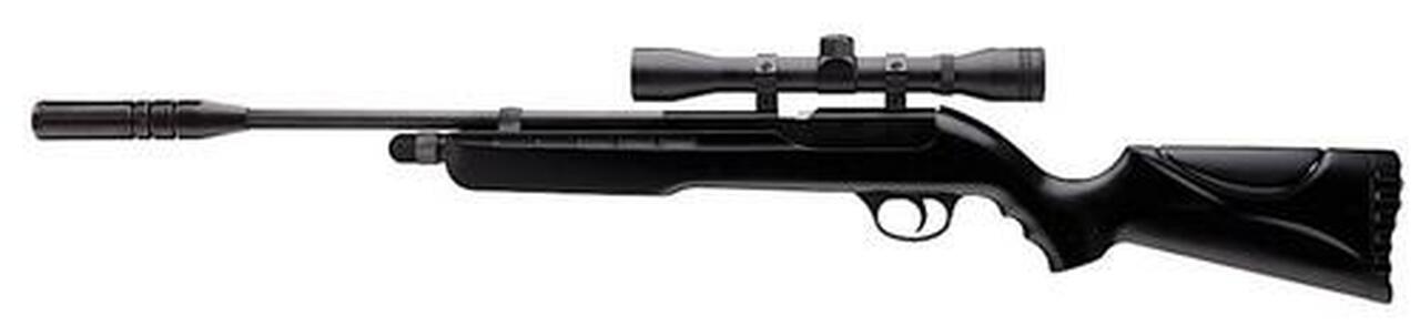 Umarex Fusion Air Rifle .177 Combo Bolt CO2, 4x32mm Scope, Black