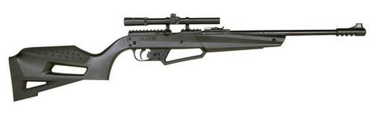 Umarex NXG APX Combo .177, 20" Barrel, 800 FPS, Black Synthetic Stock