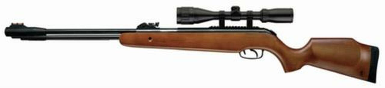 Umarex Firearms Browning Leverage Air Rifle .177 Caliber 18.9" Blued Barrel Wooden Stock 3-9x40mm Scope