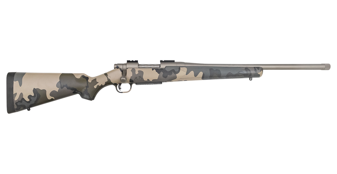 Patriot 450 Bushmaster Bolt-Action Rifle with Kuiu Vias Camo Stock and Cerakote Stainless Barrel - Bolt-Action Rifles | The Gun Shop