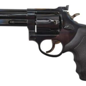 Taurus 66 Standard 357 Mag, 4" Barrel, Adj Sight, Black Grip, Blued, 7rd - Taurus | The Gun Shop