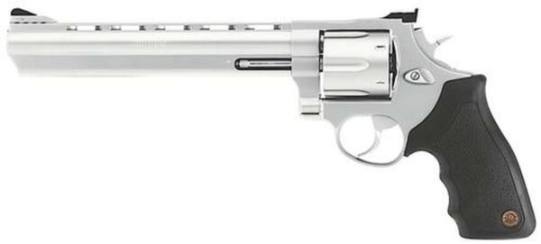 Taurus Model 44 .44 Mag, 8.38" Barrel, Rubber Grip, Matte SS, 6rd - Big Game Hunting | The Gun Shop