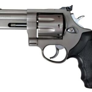 Taurus 608 Standard 357 Mag 4" Ported Barrel, Adjustable Sight, Rubber Grip SS Finish, 8 Rounds - Taurus | The Gun Shop