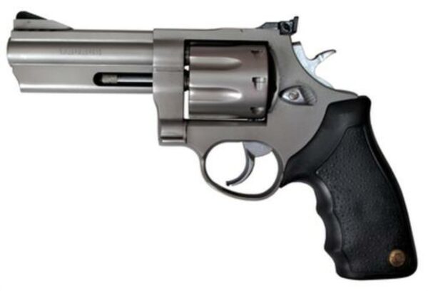 Taurus 608 Standard 357 Mag 4" Ported Barrel, Adjustable Sight, Rubber Grip SS Finish, 8 Rounds - Taurus | The Gun Shop