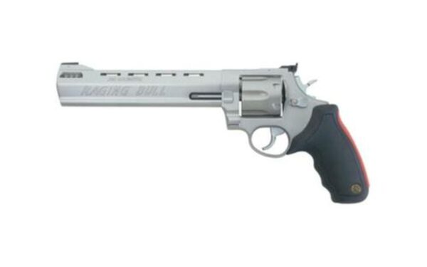 Taurus Model 444 Raging Bull 44RemMag 8.38" Barrel 6rd Adjustable Sight Synthetic Grip Matte SS - Big Game Hunting | The Gun Shop