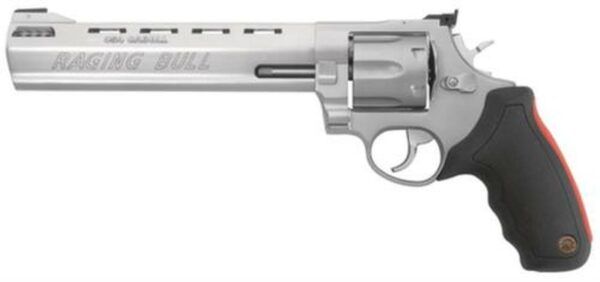 Taurus Mod 454 Raging Bull 454 Casull 8.37" Barrel 5rd Adjustable Sight Synthetic Grip SS - Taurus | The Gun Shop