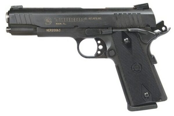 Taurus 1911 Government, 9MM, Blue, Novak Sights, 9 Rnd Mag