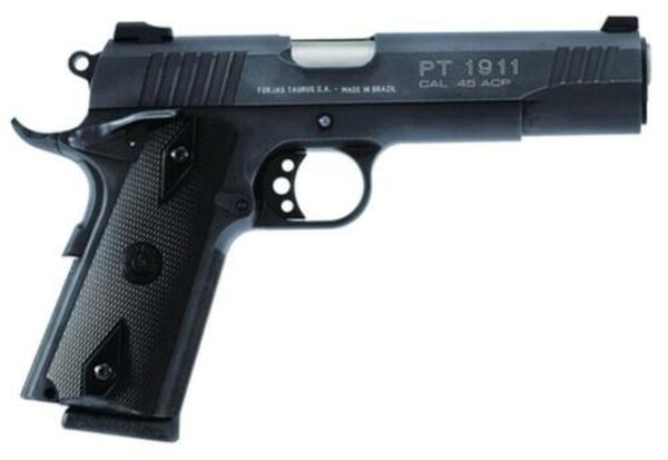 Taurus 1911 Government, 9MM, Blue, Novak Sights, 9 Rnd Mag
