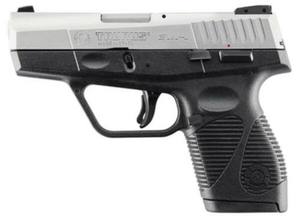 Taurus Model 740 Slim .40 SW, 3.2" Barrel, Stainless Steel Finish, Low Profile Sights, 6rd - Taurus | The Gun Shop