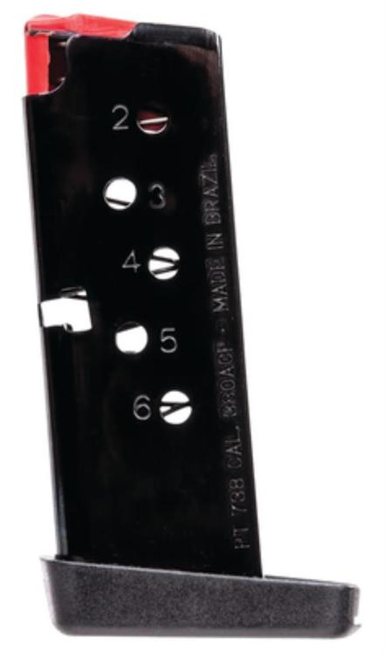 Taurus Magazine 738 TCP 380 ACP Ser. # 60000 and Up, 6-Round - Taurus | The Gun Shop