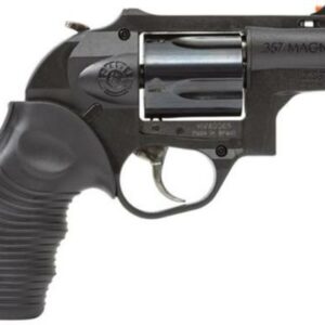 Taurus M605 .357 Mag, 2", 5rd, Hard Rubber Grip, Poly Frame, Blued - Concealed Carry Guns | The Gun Shop