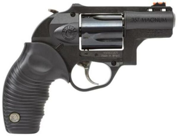 Taurus M605 .357 Mag, 2", 5rd, Hard Rubber Grip, Poly Frame, Blued - Concealed Carry Guns | The Gun Shop