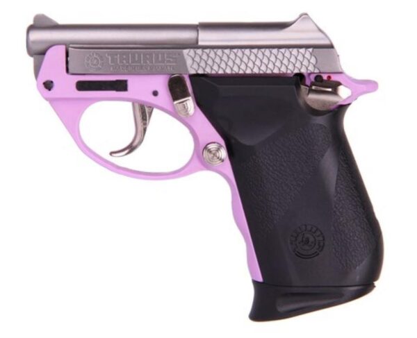 Taurus PT-22 22lr 2.75" Tip Up Barrel Lavender Polymer Frame SS 8rd Mag
