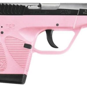 Taurus 738 TCP, .380 ACP, 3.3", 6rd, Pink Polymer Frame, Blued Slide - Taurus | The Gun Shop
