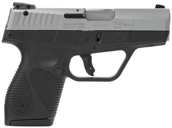 Taurus 709 Slim Single/Double 9mm 3" Barrel, Black Polymer Grip Sta, 7rd - Taurus | The Gun Shop