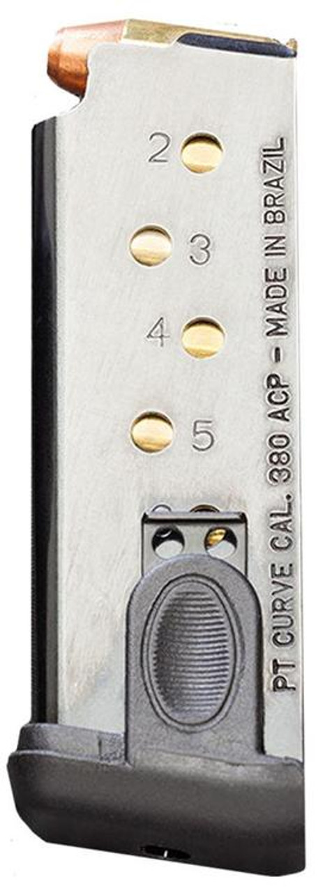 Taurus 380 Curve Magazine380 (ACP) 6 rd Black Finis - Taurus | The Gun Shop