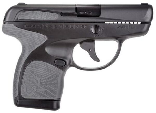 Taurus Spectrum Double 380 ACP 2.8", /7+1 Gray Polymer Grip Black, 6 rd