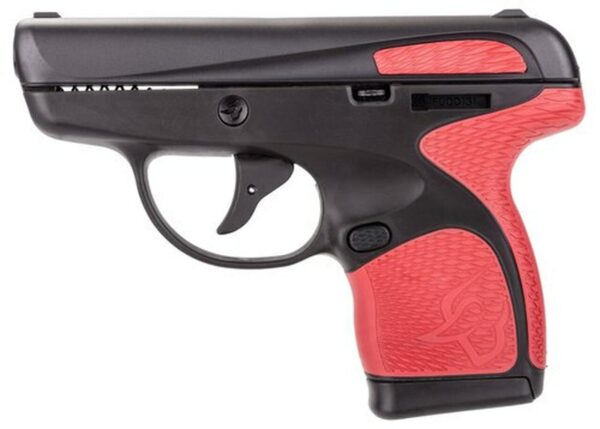 Taurus Spectrum .380 ACP, 2.8" Barrel, 6rd, Black Frame, Red Grips and Black Slide