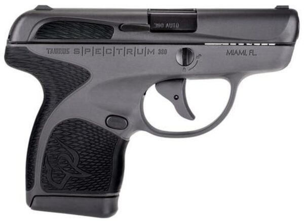 Taurus Spectrum .380 ACP, 2.8", 6/7rd, Black Polymer Grip, Black - Taurus | The Gun Shop