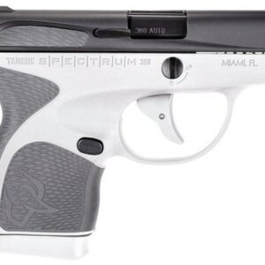 Taurus Spectrum, .380 ACP, 2.8" Barrel, 7rd, White Frame, Gray Grip - Concealed Carry Guns | The Gun Shop