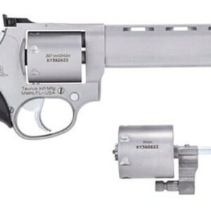 Taurus 692 Standard Revolver Set, .357 Mag / .38 Special / 9mm, 6.5" Barrel, 9mm Cylinder, 7rd, SS Finish - Target Shooting | The Gun Shop