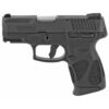 Taurus G2c 9mm, 3.25" Barrel, Matte Black, 12rd