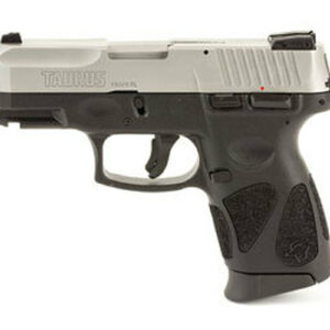 Taurus G2C 9mm 3.25" Barrel Adjustable White Dot Rear Sight Matte Black/SS Finish 12rd Mag - Concealed Carry Guns | The Gun Shop