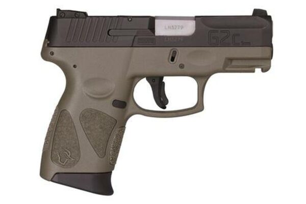 Taurus G2C, 9mm, 3.26" Barrel, 12rd, Black Slide, OD Green - Concealed Carry Guns | The Gun Shop