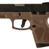 Taurus G2S. .40 S&W, 3.26" Barrel, 7rd, Black Slide, Brown